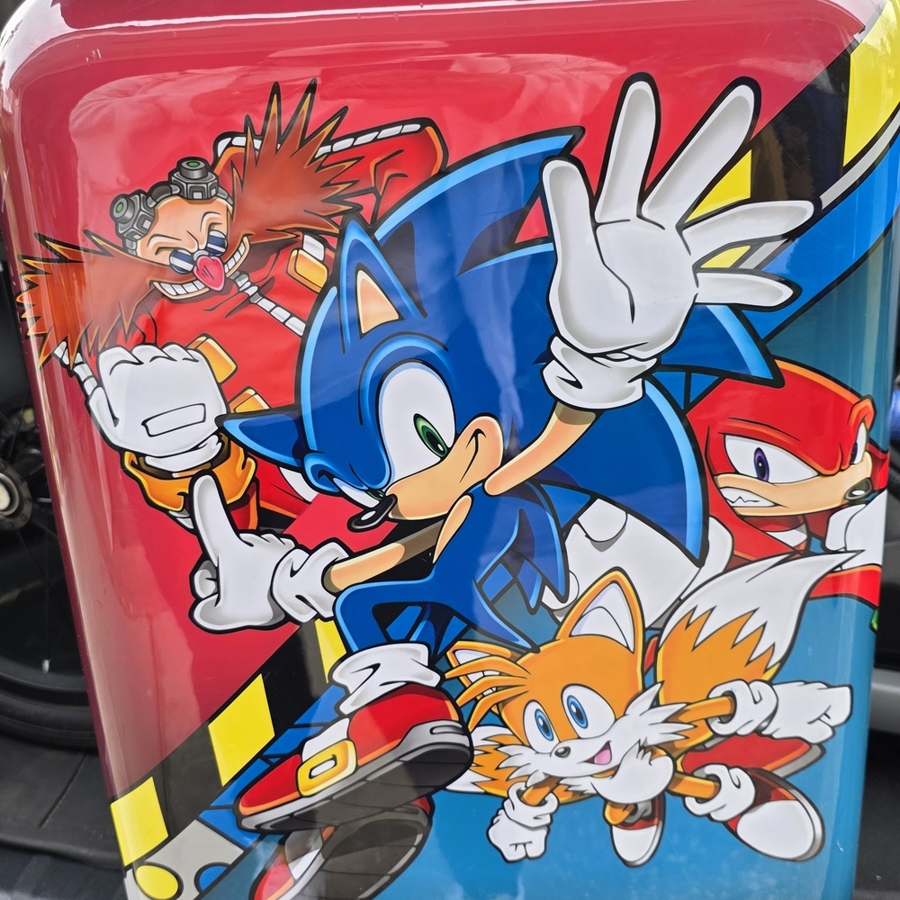 The Hedgehog Red & Blue Travel Carry-On Luggage
